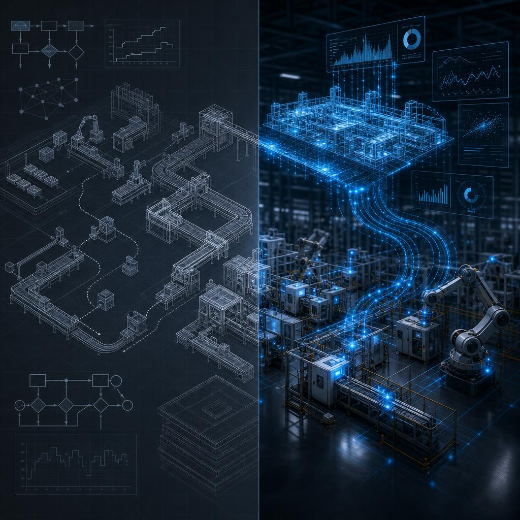 Simulation vs Digital Twin: What It Means for Industrial Digital Transformation